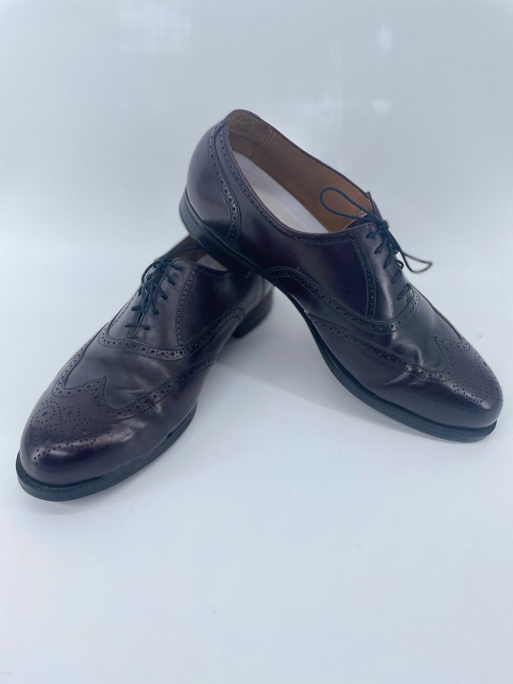 Florsheim Oxford Shoes Men’s 13 3E Oxblood/Burgundy Wingtip Shock Absorber